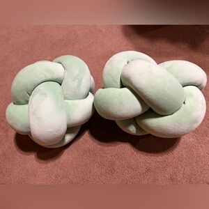 Target Soft Green Decorative Pillow 2 pack/pieces